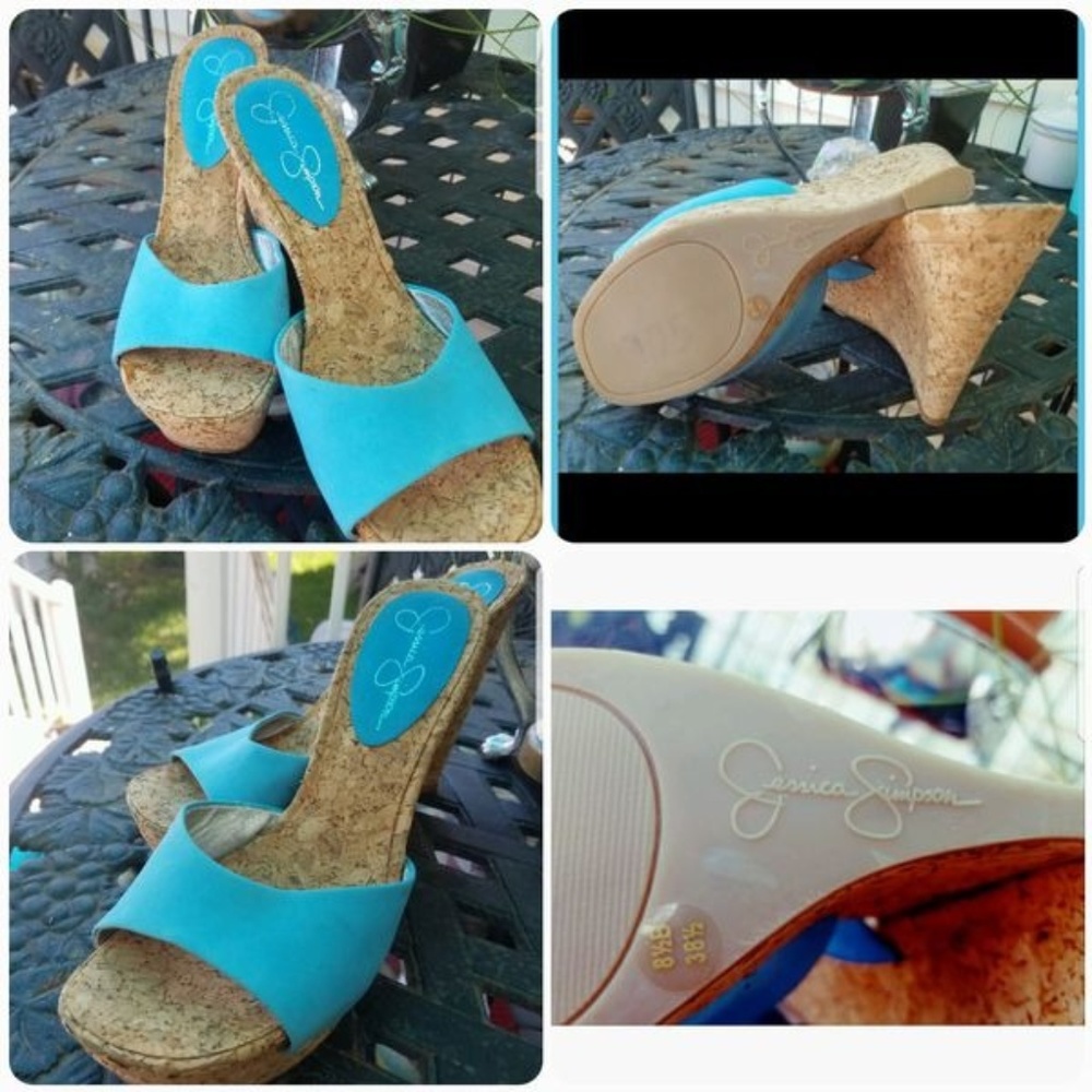 Jessica Simpson Sexy Wedge Heels sz 8.5